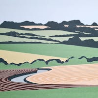 Springtime Ploughed Fields