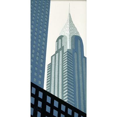 Chrysler Building (Blue)